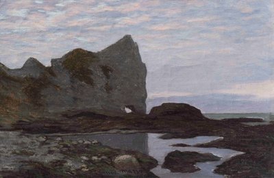 Etretat by Claude Monet